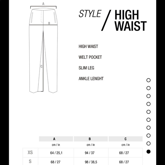 ZARA MODERN HIGH RISE PANT 😍 - Picture 7 of 8